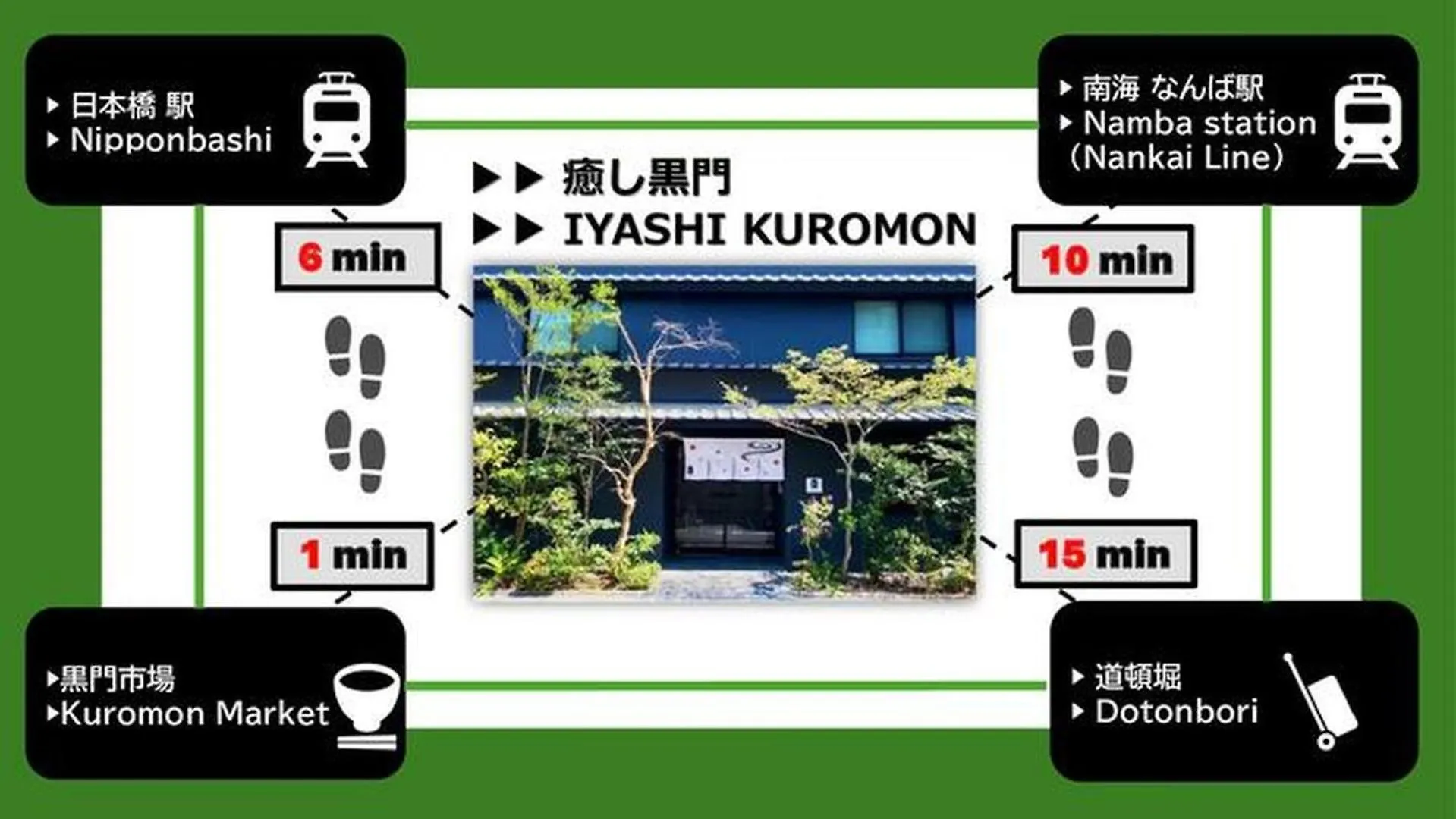 Ferienwohnung 癒し黒門本館201 Ōsaka Apartment